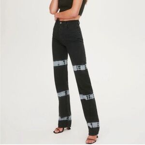 Reformation Cynthia High Rise Straight Jeans - size 25